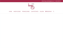 Tablet Screenshot of hotelbagcastellon.com